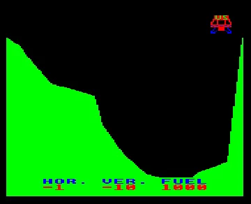 10 of the Best vol.1 - Lander (198x)(Sinclair User-D.A.C.C. Software) screen shot game playing